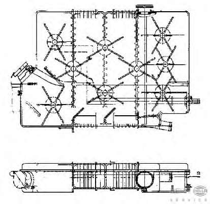 Компенсационный бак, охлаждающая жидкость