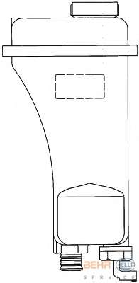 Компенсационный бак, охлаждающая жидкость