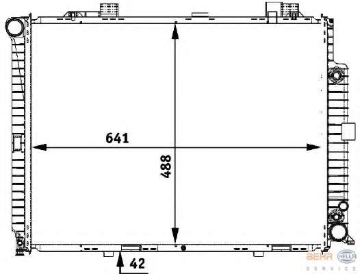 Радиатор, охлаждение двигателя