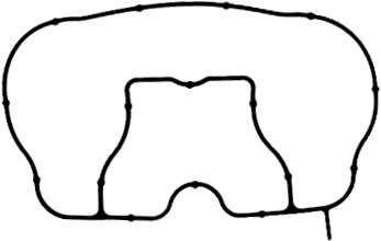 Прокладка, впускной коллектор