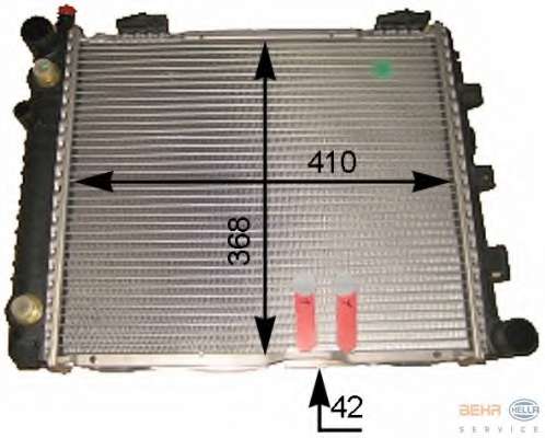 Радиатор, охлаждение двигателя