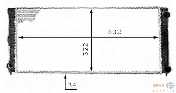 Радиатор, охлаждение двигателя