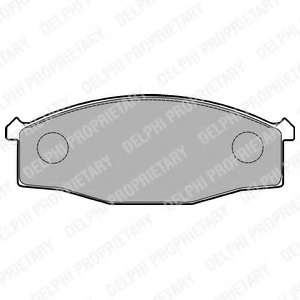 Комплект тормозных колодок, дисковый тормоз