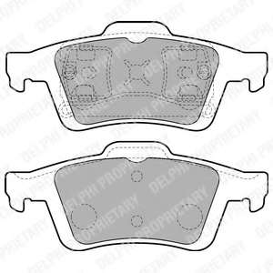 Комплект тормозных колодок, дисковый тормоз