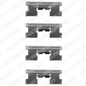 Комплектующие, колодки дискового тормоза