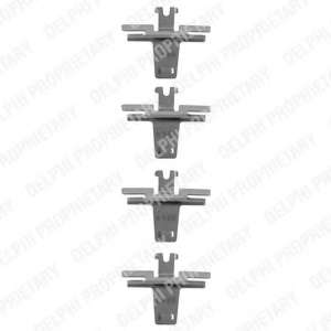 Комплектующие, колодки дискового тормоза