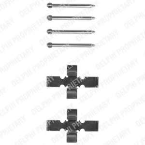 Комплектующие, колодки дискового тормоза