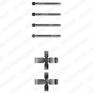 Комплектующие, колодки дискового тормоза