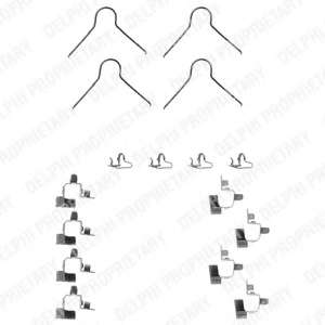 Комплектующие, колодки дискового тормоза