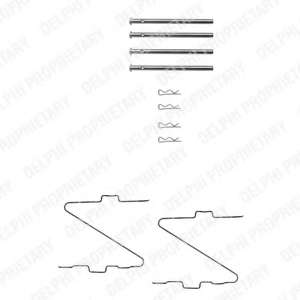 Комплектующие, колодки дискового тормоза