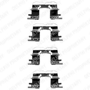 Комплектующие, колодки дискового тормоза