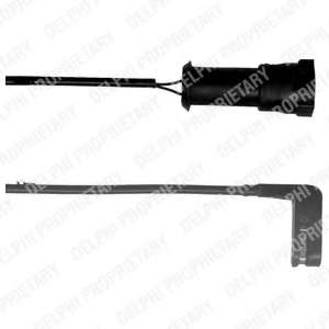 Контрольный контакт, контроль слоя тормозных колодок