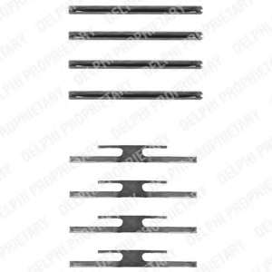 Комплектующие, колодки дискового тормоза