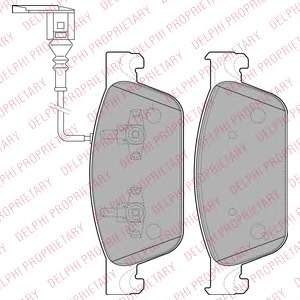 Комплект тормозных колодок, дисковый тормоз