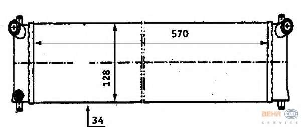 Радиатор, охлаждение двигателя