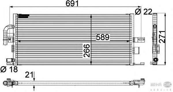 Низкотемпературный охладитель, интеркулер