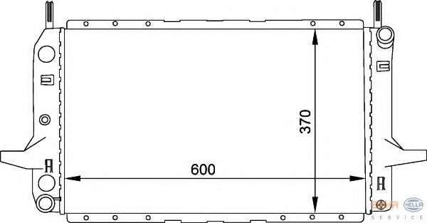 Радиатор, охлаждение двигателя