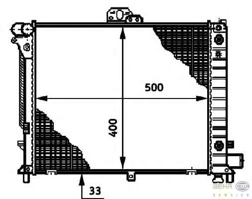 Радиатор, охлаждение двигателя
