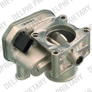 Поворотная заслонка, подвод воздуха