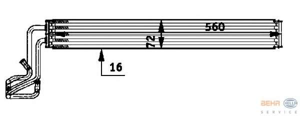 Масляный радиатор, рулевое управление
