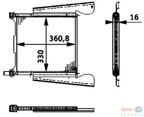 масляный радиатор, двигательное масло