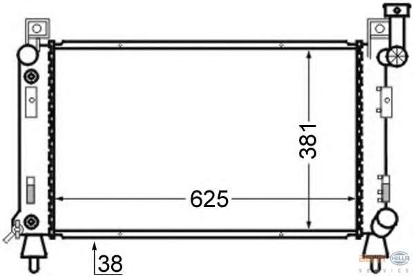 Радиатор, охлаждение двигателя