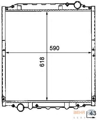 Радиатор, охлаждение двигателя