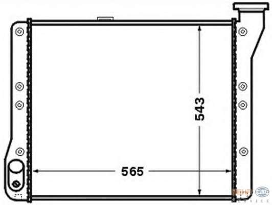 Радиатор, охлаждение двигателя