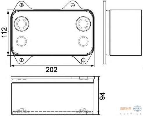 масляный радиатор, двигательное масло