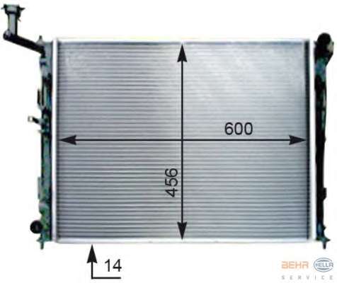 Радиатор, охлаждение двигателя