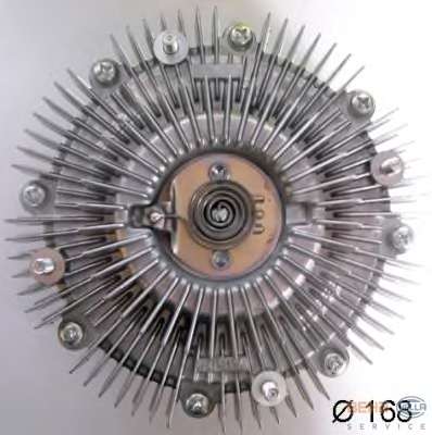 Сцепление, вентилятор радиатора