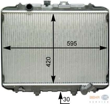 Радиатор, охлаждение двигателя