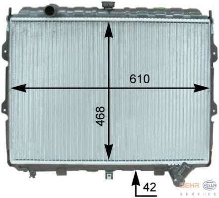 Радиатор, охлаждение двигателя