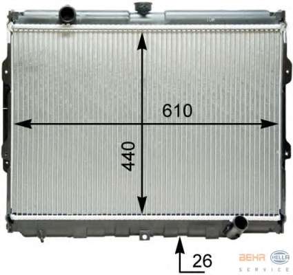 Радиатор, охлаждение двигателя