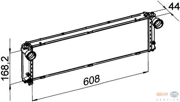Радиатор, охлаждение двигателя