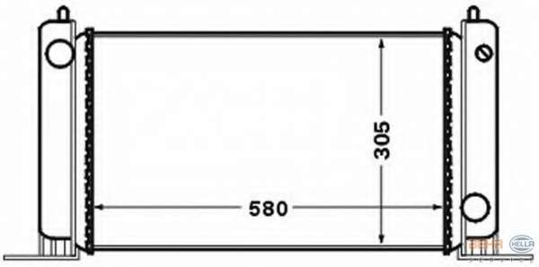 Радиатор, охлаждение двигателя