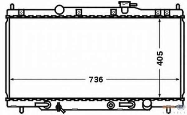 Радиатор, охлаждение двигателя
