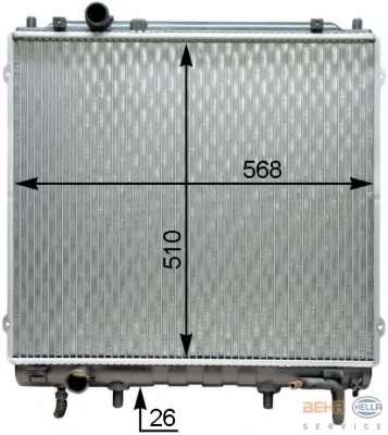 Радиатор, охлаждение двигателя