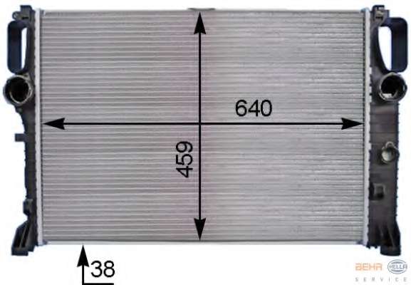 Радиатор, охлаждение двигателя