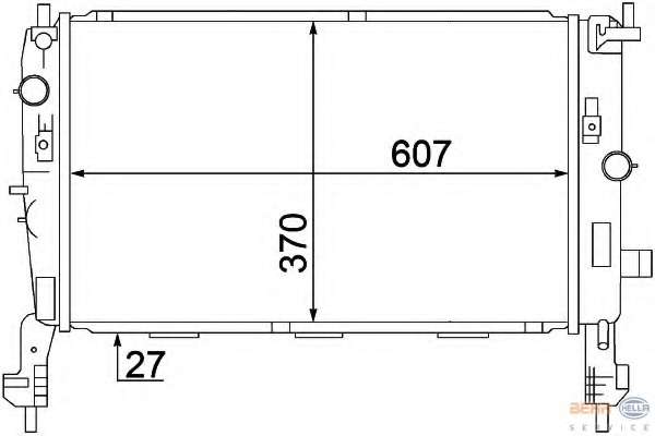 Радиатор, охлаждение двигателя