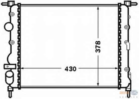 Радиатор, охлаждение двигателя