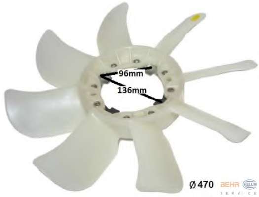 Вентилятор, охлаждение двигателя