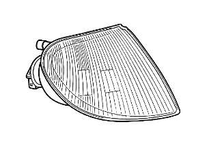 Ліхтар, показник повороту