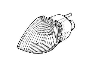 Ліхтар, показник повороту