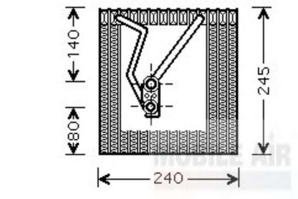 Испаритель, кондиционер