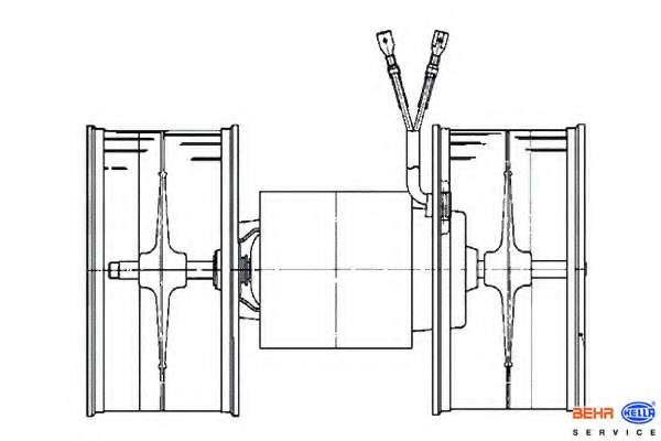 Вентилятор салона
