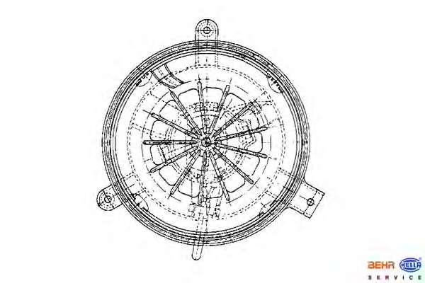 Вентилятор салона