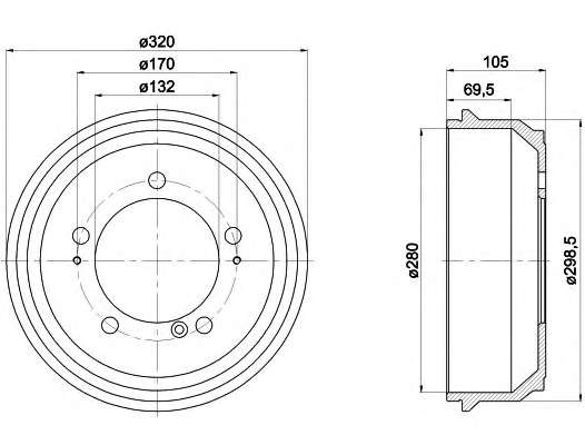 Тормозной барабан