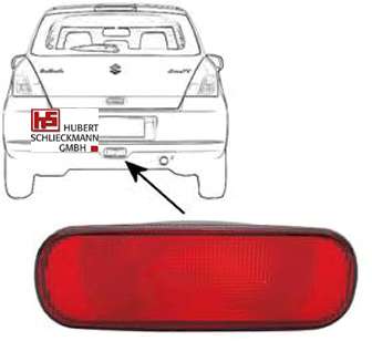 задние противотуманные фонари. Задний фонарь