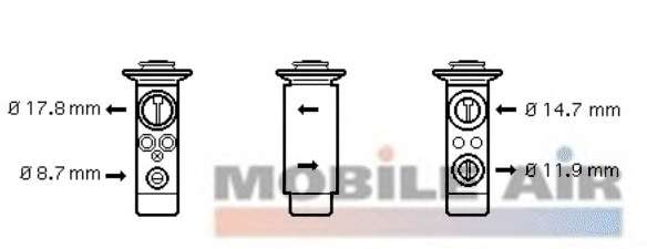 Расширительный клапан, кондиционер